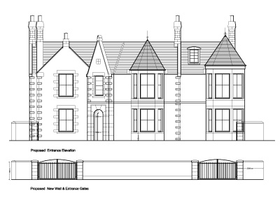 Entrance Elevation
