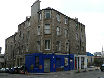Exterior before shot