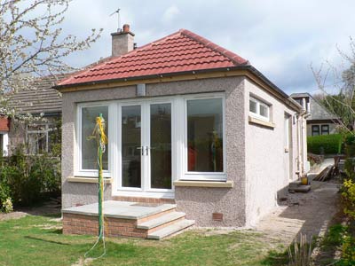 Back of the property after construction 2